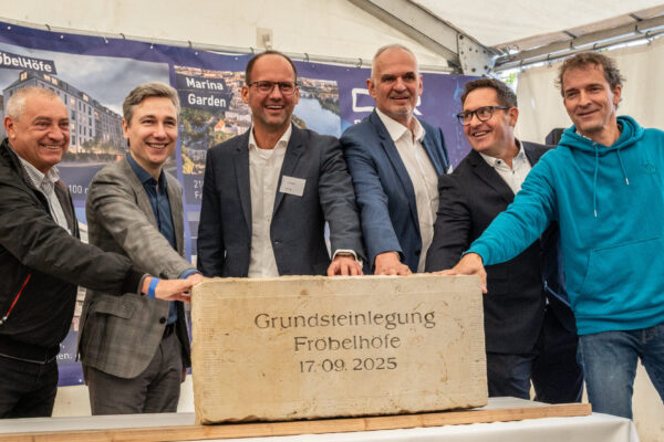 Grundsteinlegung FröbelHöfe